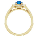 Halo-Style Ring