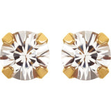 Inverness® Piercing Birthstone Stud Earrings