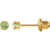 Inverness® Piercing Birthstone Stud Earrings