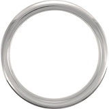 Titanium 7 mm Stepped-Edge Comfort-Fit Band Size 12.5