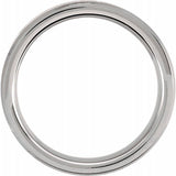 Tungsten Beveled-Edge Band