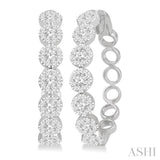 Lovebright Diamond Hoop Earrings