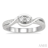 2 Stone Diamond Ring