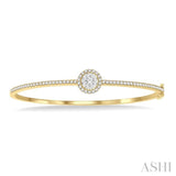 Stackable Lovebright Essential Diamond Bangle