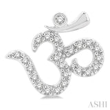 'Om' Petite Diamond Fashion Earrings