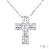 Cross Fusion Diamond Fashion Pendant