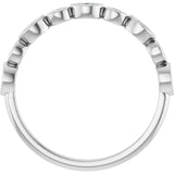 Platinum 1/6 CTW Lab-Grown Diamond  Anniversary Band