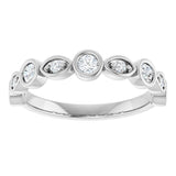 Platinum 1/3 CTW Lab-Grown Diamond  Anniversary Band