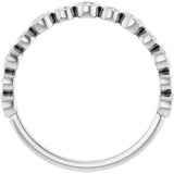 14K White 1/3 CTW Lab-Grown Diamond  Anniversary Band