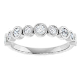Platinum 3/8 CTW Lab-Grown Diamond  Anniversary Band