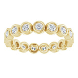 14K Yellow 1/2 CTW Natural Diamond Eternity Band