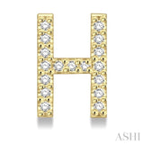 .10CTRDDM 'H' INITIAL ER 7.0MM YG 10K-S*