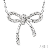 .10CTRDDM BOW KNOT PD SL-S+CH*